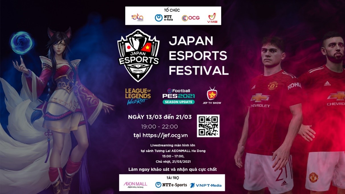 Japan E-Sport Festival lần đầu được tổ chức online cho khán giả Việt Nam - Nhật Bản