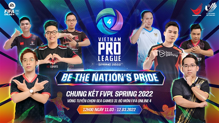 Vòng chung kết FVPL Spring 2022 - giải đấu tuyển chọn SEA Games 31 bộ môn FIFA Online 4