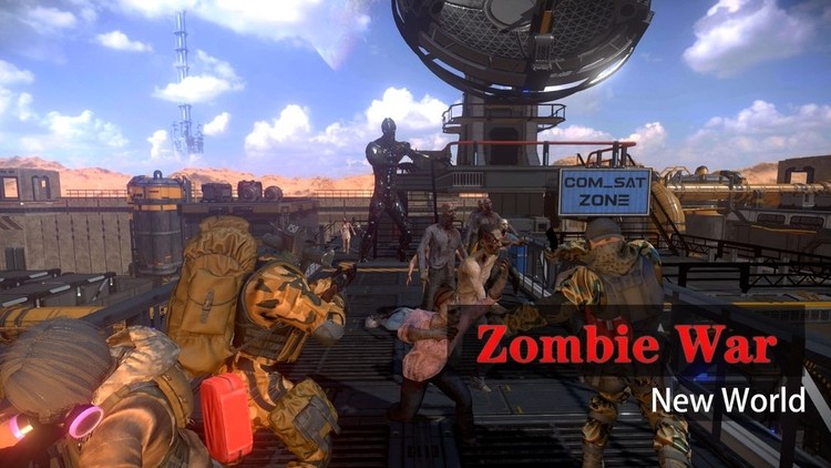 Zombie War:New World - Game hành động tiêu diệt thây ma vừa mới ra mắt trên nền tảng mobile