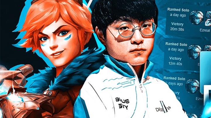 Showmaker khuấy đảo meta LMHT với con bài Ezreal ở rank Thách Đấu Hàn