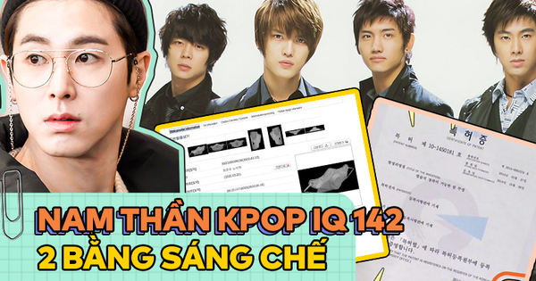 Nam idol xuất chúng hiếm có của Kpop: IQ 142, có tận 2 bằng sáng chế, thành tích học tập khủng, nhân cách mới là báu vật