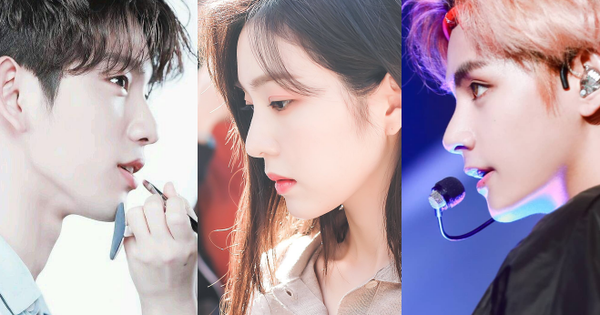 Loạt idol sở hữu góc nghiêng hoàn hảo khiến netizen mê mẩn: Irene xứng danh nữ thần, V và Cha Eun Woo khó phân cao thấp