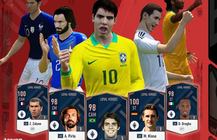 FIFA Online 4 bất ngờ công bố sự xuất hiện của Kaka và Pirlo trong bản cập nhật tháng 4