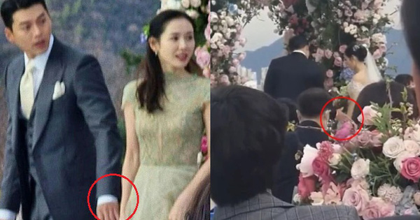 Ảnh viral nhất hôm nay: Đây là cách Hyun Bin cố nói “Đưa tay đây nào, mãi bên nhau bạn nhé” với Son Ye Jin suốt đám cưới và… thành nghiện