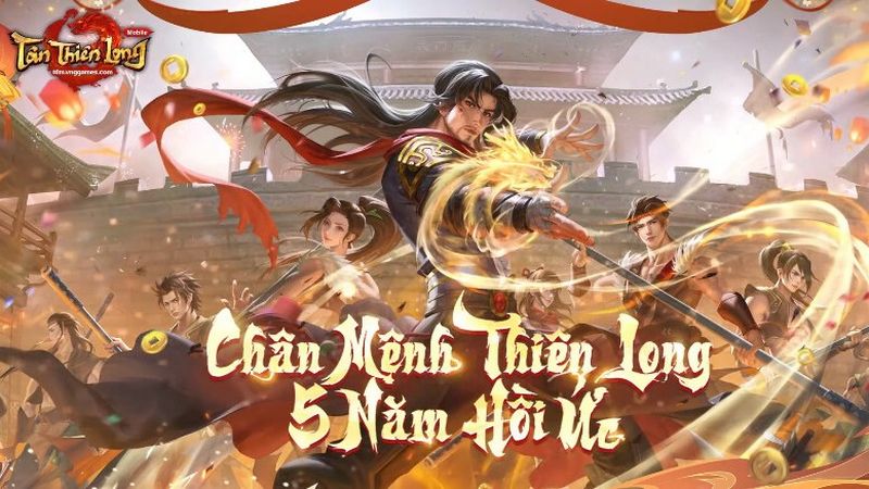 Đón sinh nhật 5 tuổi, cộng đồng game thủ hào hứng gửi lời chúc đến Tân Thiên Long Mobile