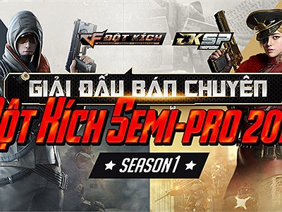 Nắm lấy cơ hội trở thành game thủ chuyên nghiệp cùng Giải đấu Bán chuyên Đột Kích DKSP 2018