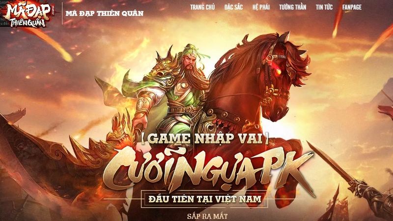 4 lý do nên chơi ngay Mã Đạp Thiên Quân - game Tam Quốc kỵ chiến độc đáo