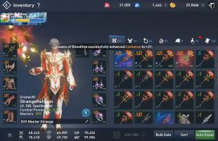 Đắng lòng game thủ Lineage II: Revolution tiêu tốn 10.000 kim cương đỏ nhưng chỉ thu về toàn rác