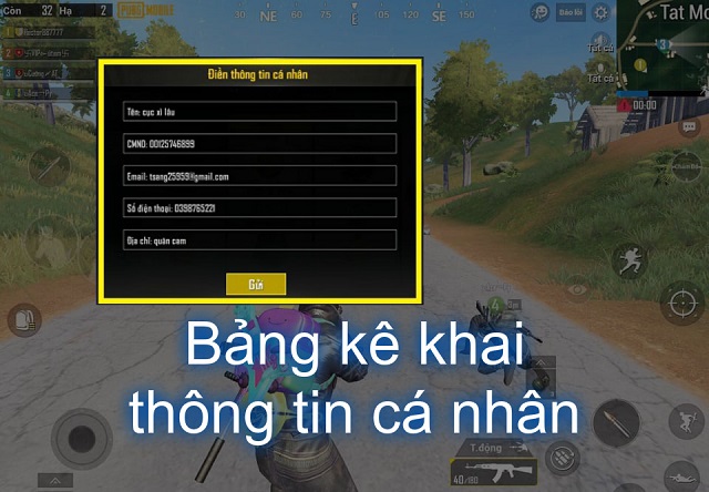 PUBG Mobile: Hướng dẫn không cần khai báo thông tin vẫn có thể đăng nhập vào game