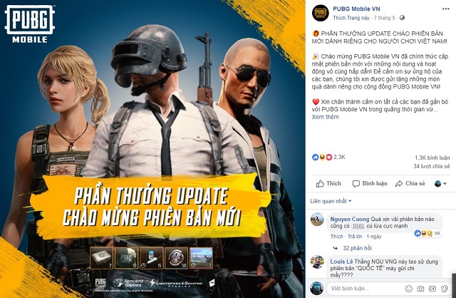 PUBG Mobile VN phát quà đền bù, game thủ “sôi máu” vì chê quà “cùi bắp”