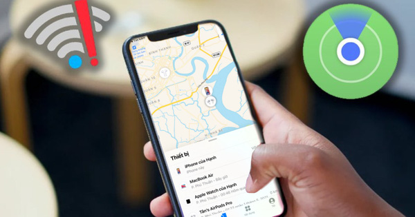 Cách tìm iPhone bị mất kể cả khi không có kết nối mạng