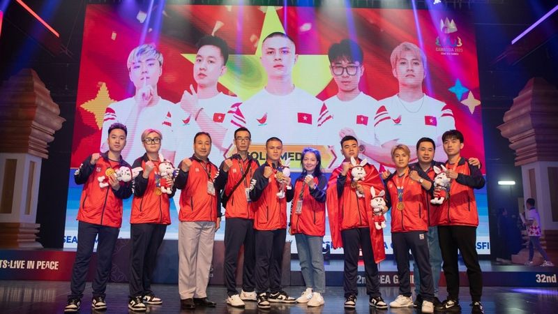 HCV đầu tiên của thể thao điện tử Việt Nam tại SEA Games 32