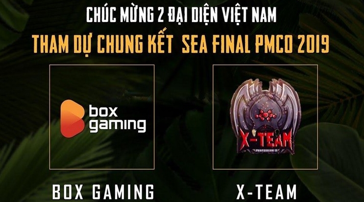 Chung kết SEA PMCO 2019 chính thức gọi tên 2 đội tuyển đại diện PUBG Mobile Esports Việt Nam