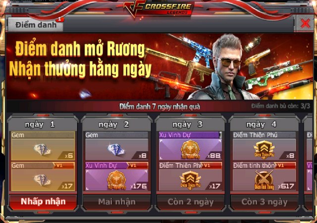 CrossFire Legends: Nạp 1 tặng 1 nhân dịp mùa giải Star League sắp khởi tranh