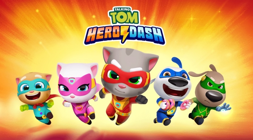 Talking Tom Hero Dash - Chạy đua cũng những chú mèo tinh nghịch