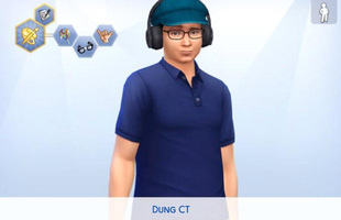 Dũng CT và Team Đụt bất ngờ được Fan tái tạo lại trong The Sims 4