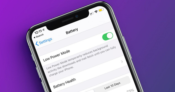 Bạn có thường bật “chế độ nguồn điện thấp” khi iPhone gần hết pin không? Nếu có thì nên bỏ ngay!