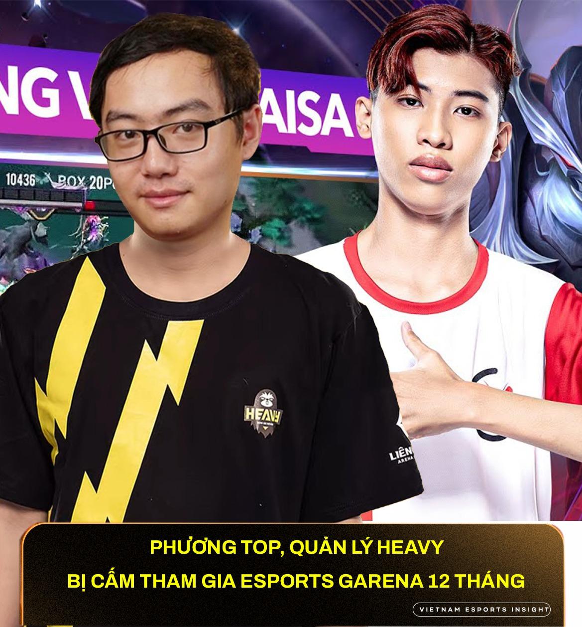 Vừa được ‘thả’ cách đây không lâu, Phương Top thuộc Heavy Esports lại tiếp tục nhận án phạt vì ‘đi đêm’