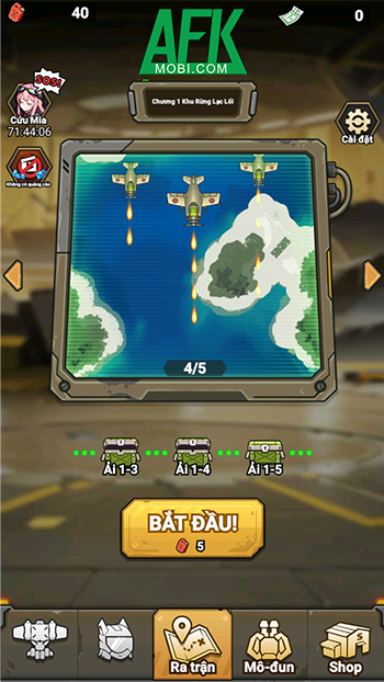 Flight Evolution mời game thủ trang bị vũ khí cho chiếc máy bay chiến đấu khổng lồ của mình