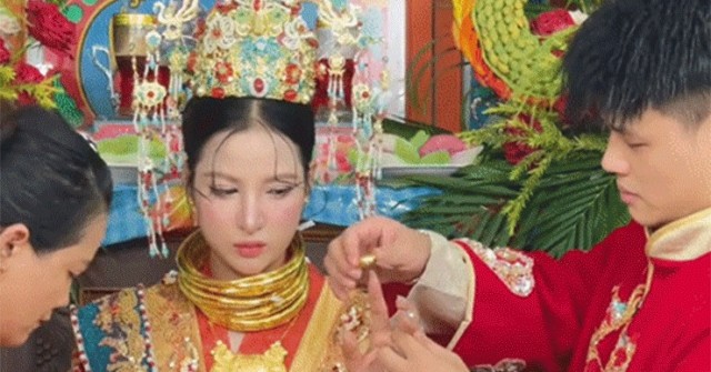 Cô dâu Cà Mau nhận quà cưới 20 tỷ đồng, gây tranh cãi vì một chi tiết