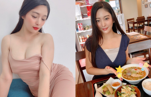 Ở nhà rảnh rỗi, mỹ nhân 18+ bất ngờ khoe với fan đi ăn phở Việt Nam