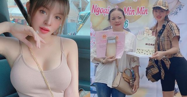 Hot girl Trang Nemo tặng mẹ món quà 5 tỷ cùng nhẫn kim cương 