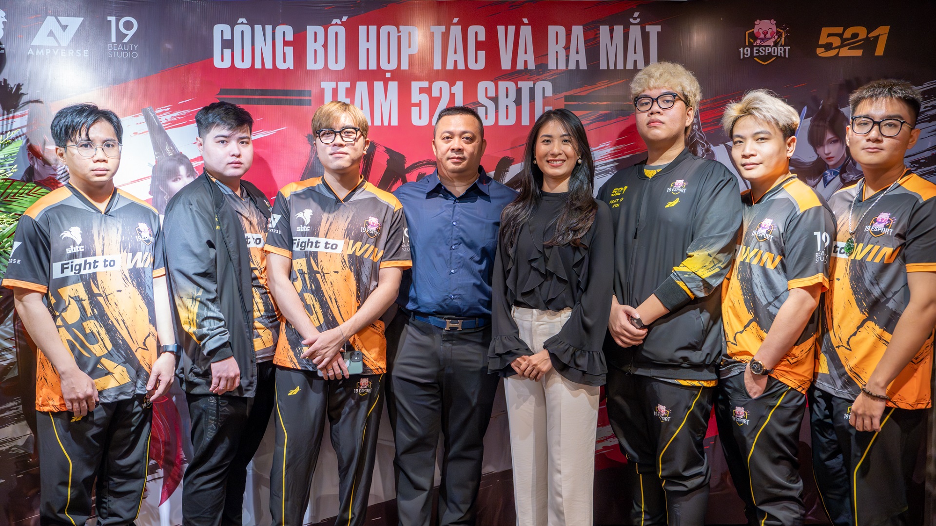 Ampverse Việt Nam hợp tác cùng 19 Esports, ra mắt Team 521.SBTC Naraka Bladepoint