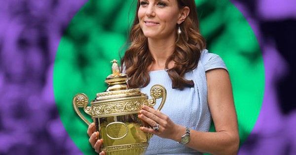 Thân vương William bận cổ vũ bóng đá, ai sẽ trao cúp vô địch Wimbledon thay Vương phi Kate?