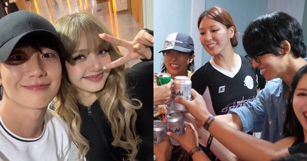 Lộ dàn “hậu cung” toàn trai đẹp của Lisa tại concert BLACKPINK: Nhậu với cả 