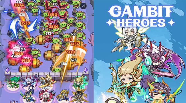 Gambit Heroes – game thủ thành chiến đấu mới