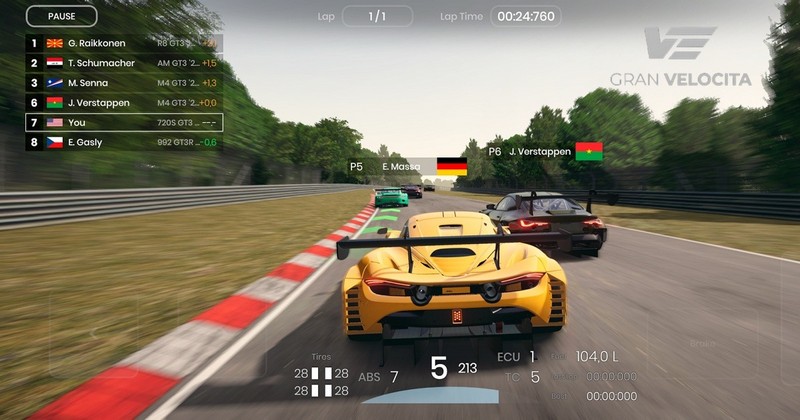 Gran Velocita – Game đua xe siêu thực cho game thủ Việt