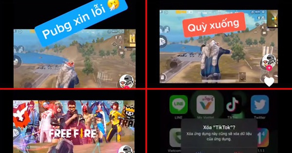 YouTuber PUBG Mobile nổi tiếng xóa TikTok sau khi xem màn 