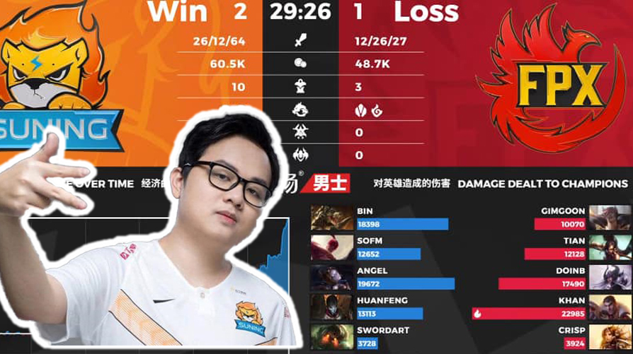 LMHT: Cùng Suning tiến vào playoffs LPL, SofM đã gần lắm với giấc mơ tham dự CKTG rồi!!!