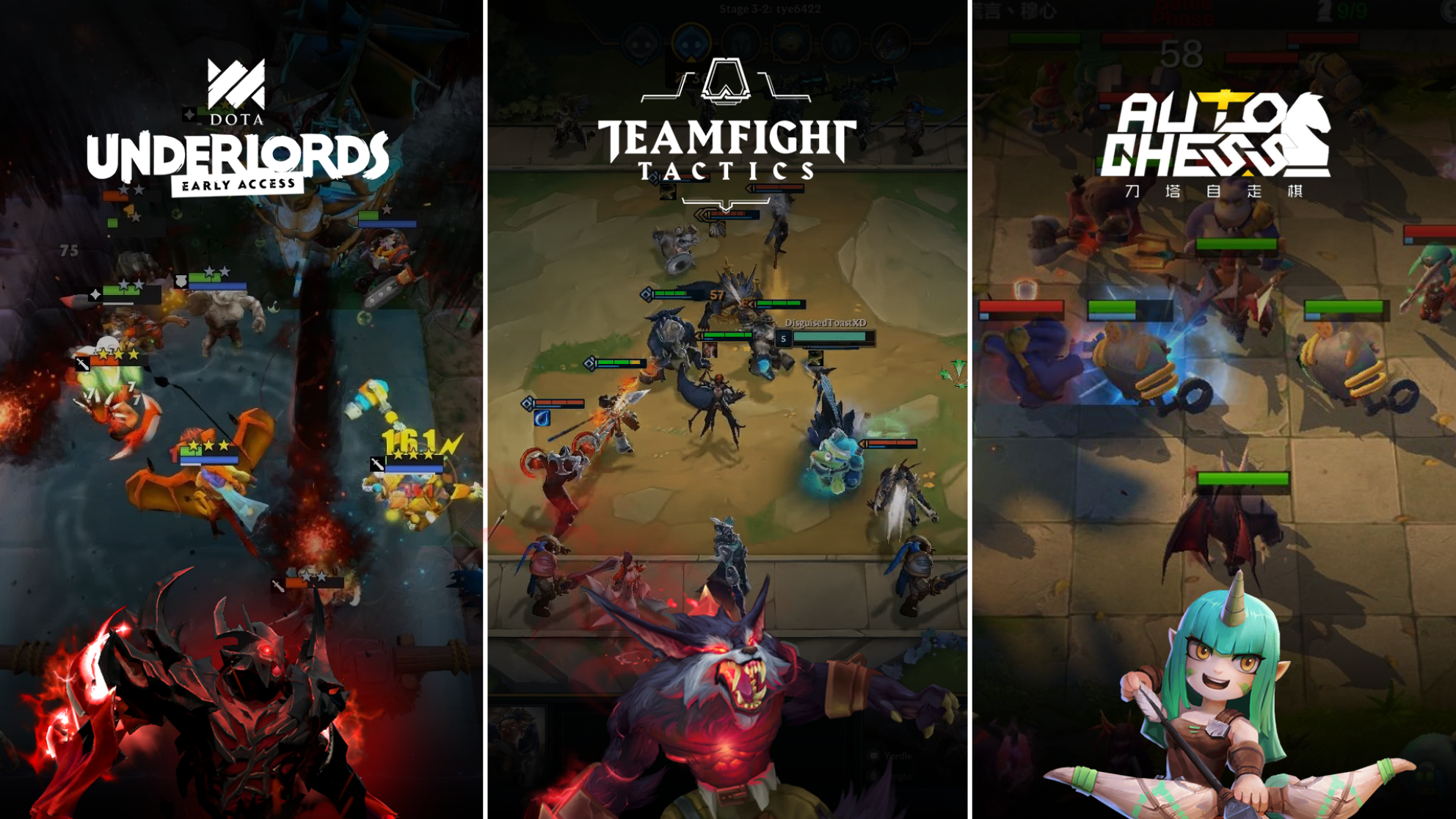 Các tựa game Auto Chess đang hot nhất trên thị trường có điểm gì để làm nên sự khác biệt?
