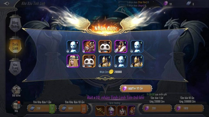 MU Awaken VNG chất chơi sưu tầm pet vàng chỉ để ngắm