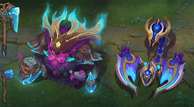 LMHT: Ornn Thần Rừng cuối cùng cũng ra mắt, Skarner nhận skin mới