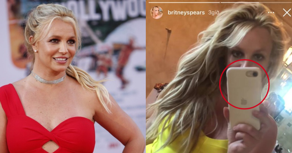 Sau chiếc iPad, Britney Spears lại khiến netizen thương xót khi check-in cùng mẫu iPhone cũ cách đây tận 6-7 năm?