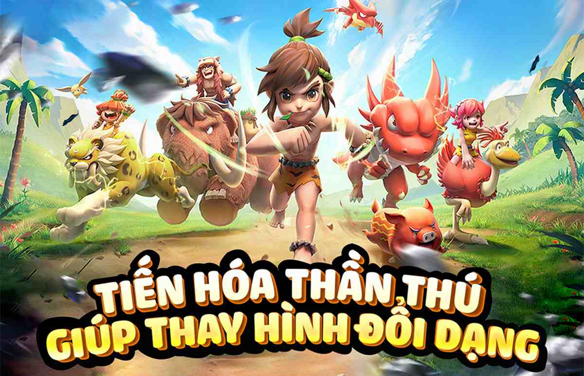 Game đấu Khủng Long mang tên Bộ Lạc Thần Thú sắp đến tay game thủ Việt