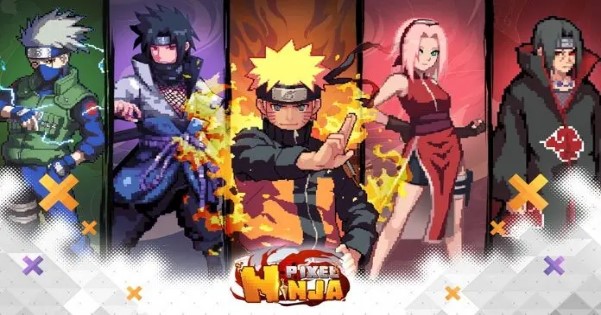 Ninja Pixel Strike – Game mobile được chuyển thể từ anime Naruto nổi tiếng - MOBILE