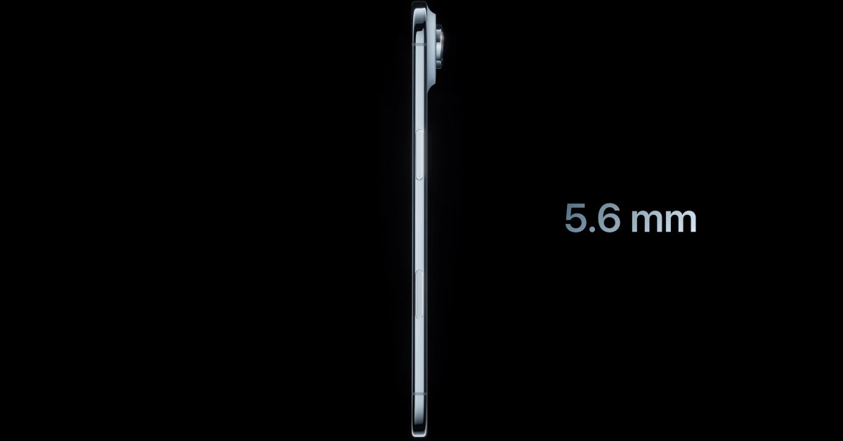 Apple ra mắt iPhone Air: Mỏng chỉ 5.6mm, camera đơn 48MP, chip A19 Pro
