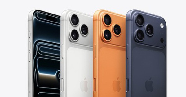 Sự kiện Apple: iPhone 17 và iPhone Air thiết kế ấn tượng, iPhone 17 Pro và iPhone 17 Pro Max có màu cam và cụm camera khác lạ