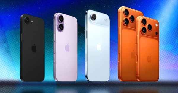 Ngắm trọn bộ loạt màu sắc của iPhone 17 và iPhone 17 Pro Max