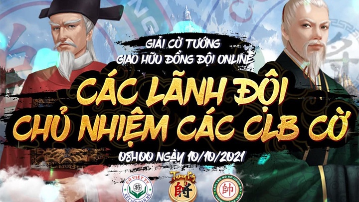 Khởi tranh giải game cờ tướng Các Lãnh Đội Chủ Nhiệm Các CLB Cờ