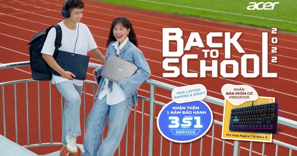 Ưu đãi mùa tựu trường cùng Acer Back to School 2022