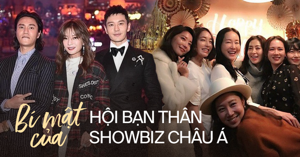 5 hội bạn thân quy tụ dàn sao hot nhất châu Á