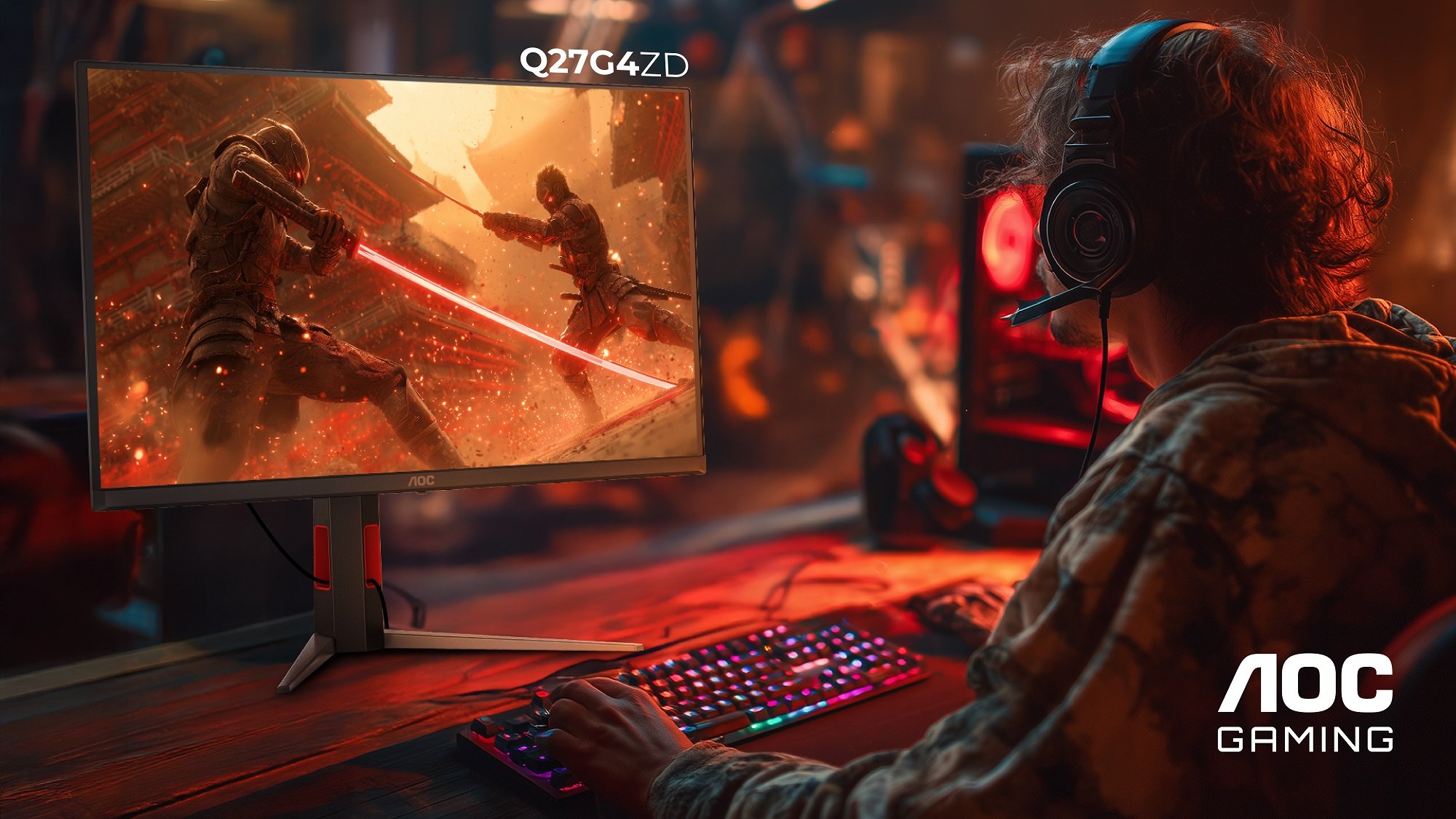 AOC Gaming Q27G4ZD - Dòng màn hình gaming QD-OLED tầm trung chính thức mở bán với ưu đãi khủng