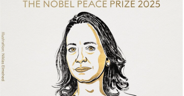 Người phụ nữ Venezuela giành giải Nobel Hoà bình 2025