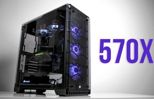 Corsair 570X RGB - Vỏ case siêu cấp đã có màu mới, còn gì phấn khích hơn cho game thủ Việt mê RGB?