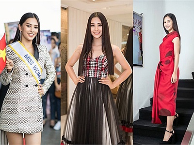 Tiểu Vy bị CĐM chê lên chê xuống vì mang cả vali váy áo đi thi Miss World mà mở ra toàn đồ 