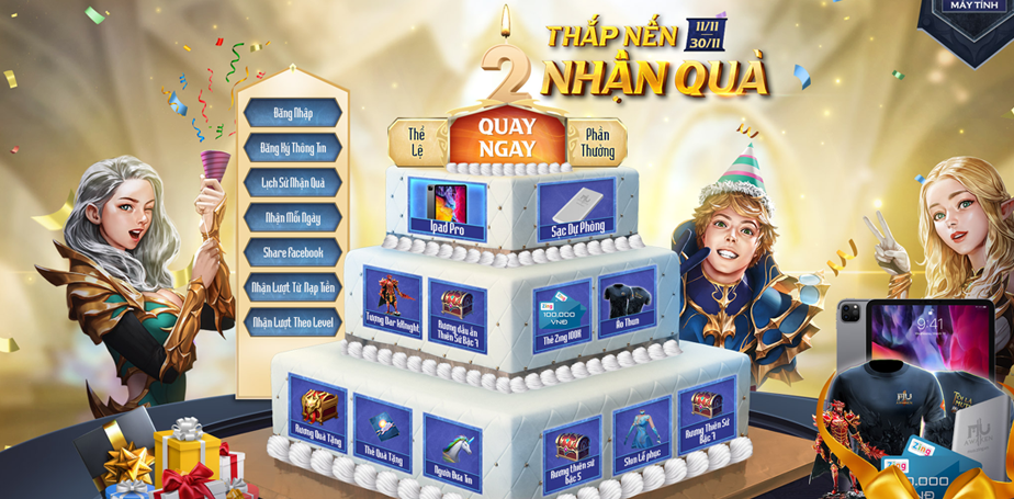 Mừng sinh nhật 2 tuổi, MU Awaken VNG hé lộ hàng loạt sự kiện khủng tri ân game thủ